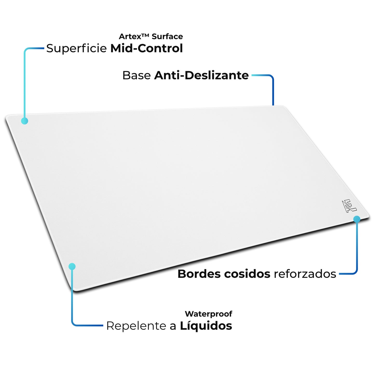 Mousepad Blanco