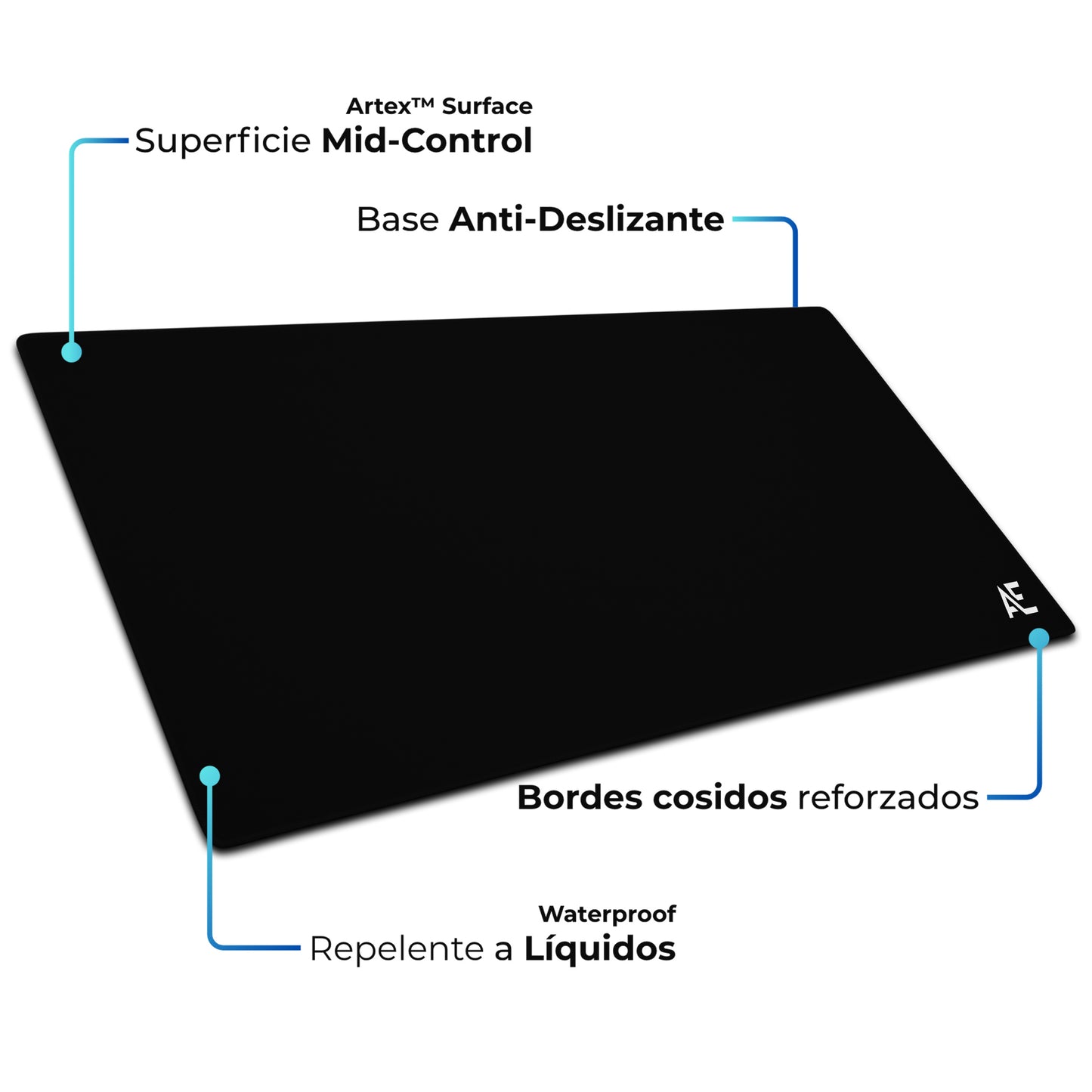 Mousepad Negro
