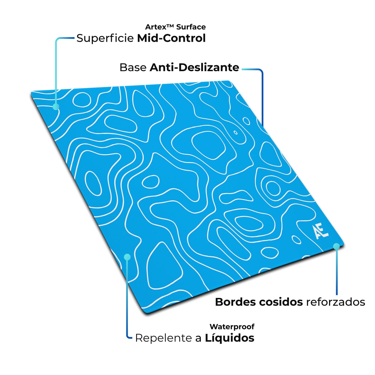 Mousepad Topográfico