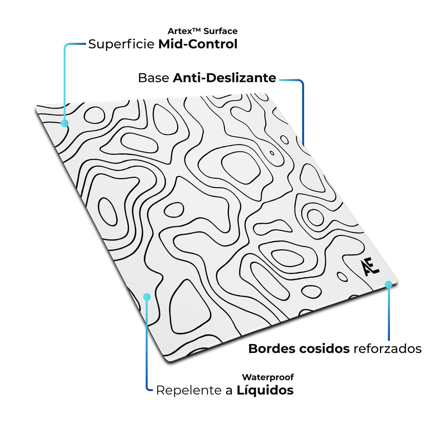 Mousepad Topográfico