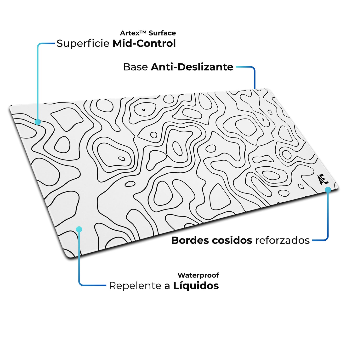 Mousepad Topográfico