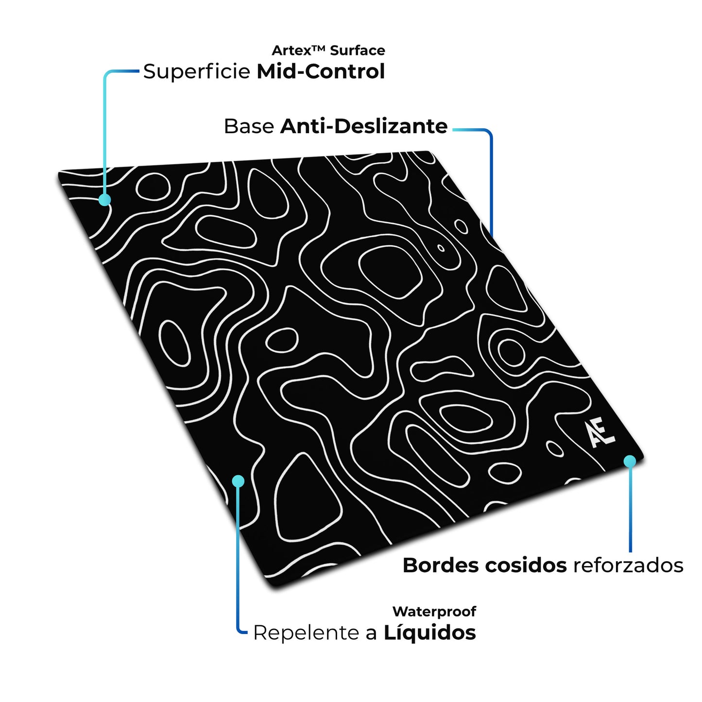 Mousepad Topográfico