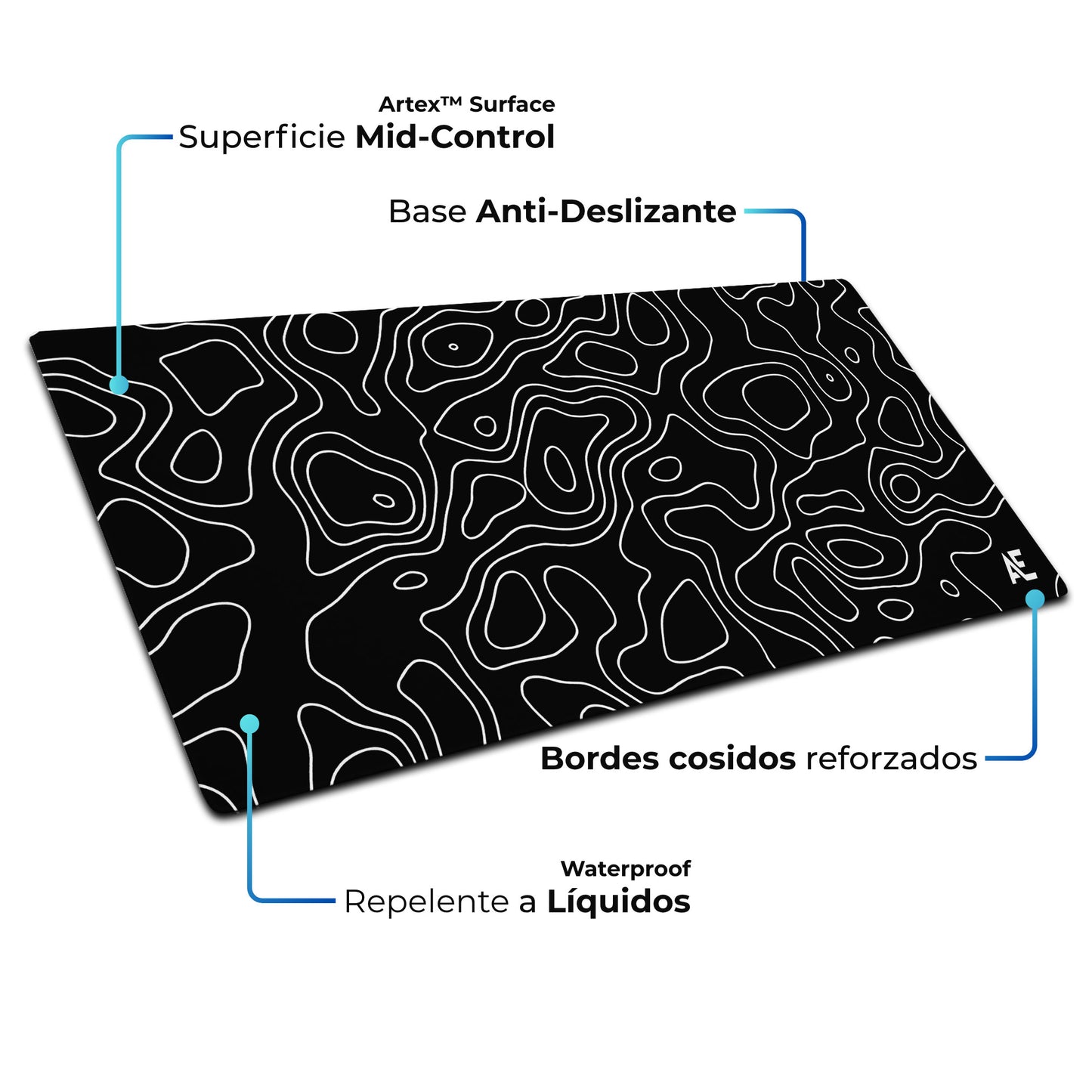 Mousepad Topográfico