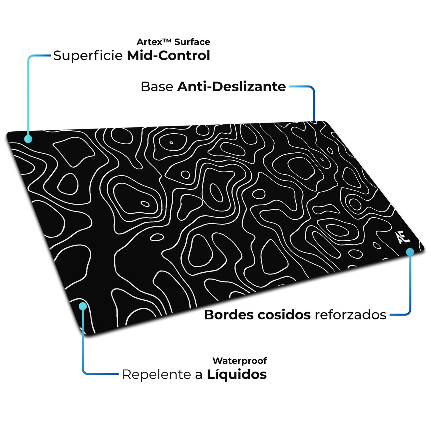 Mousepad Topográfico