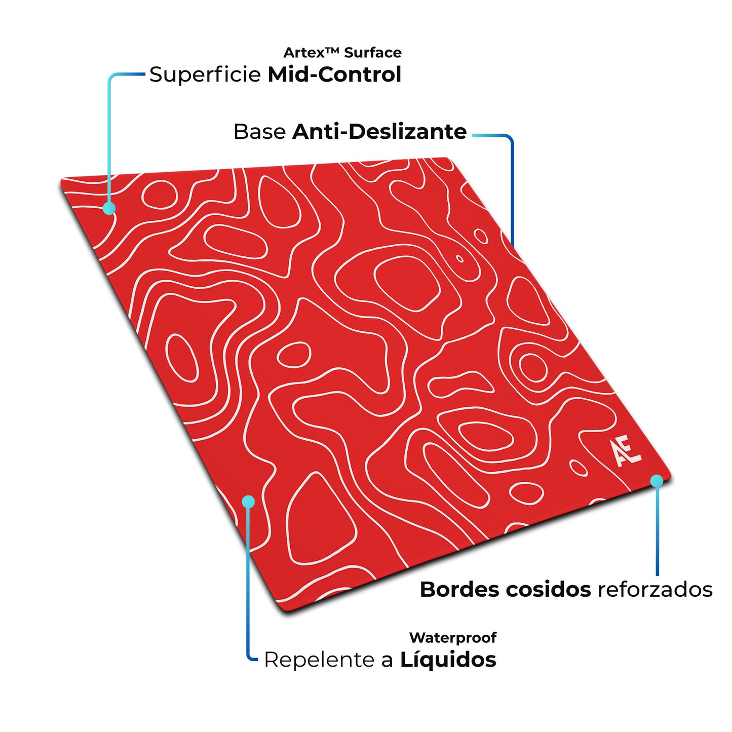 Mousepad Topográfico
