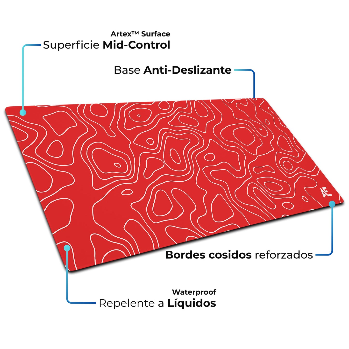 Mousepad Topográfico