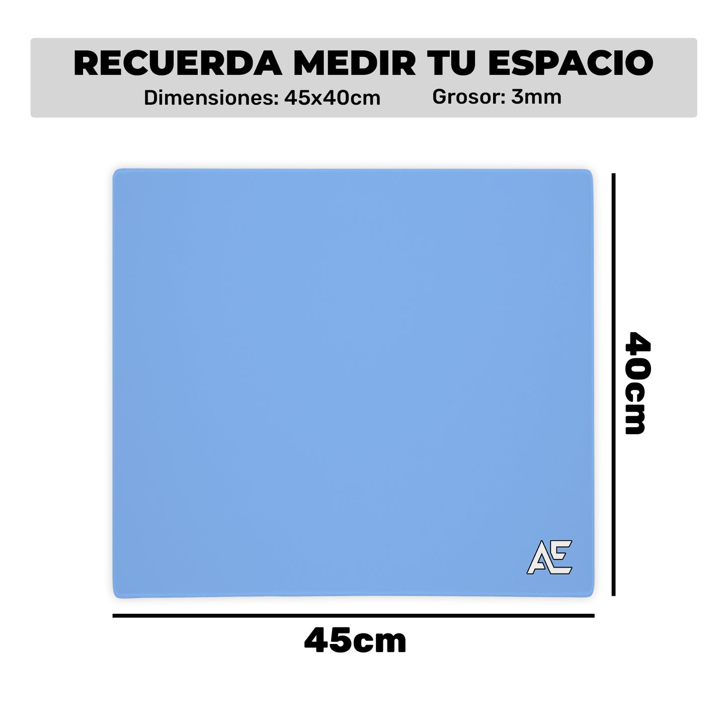 Mousepad Azul