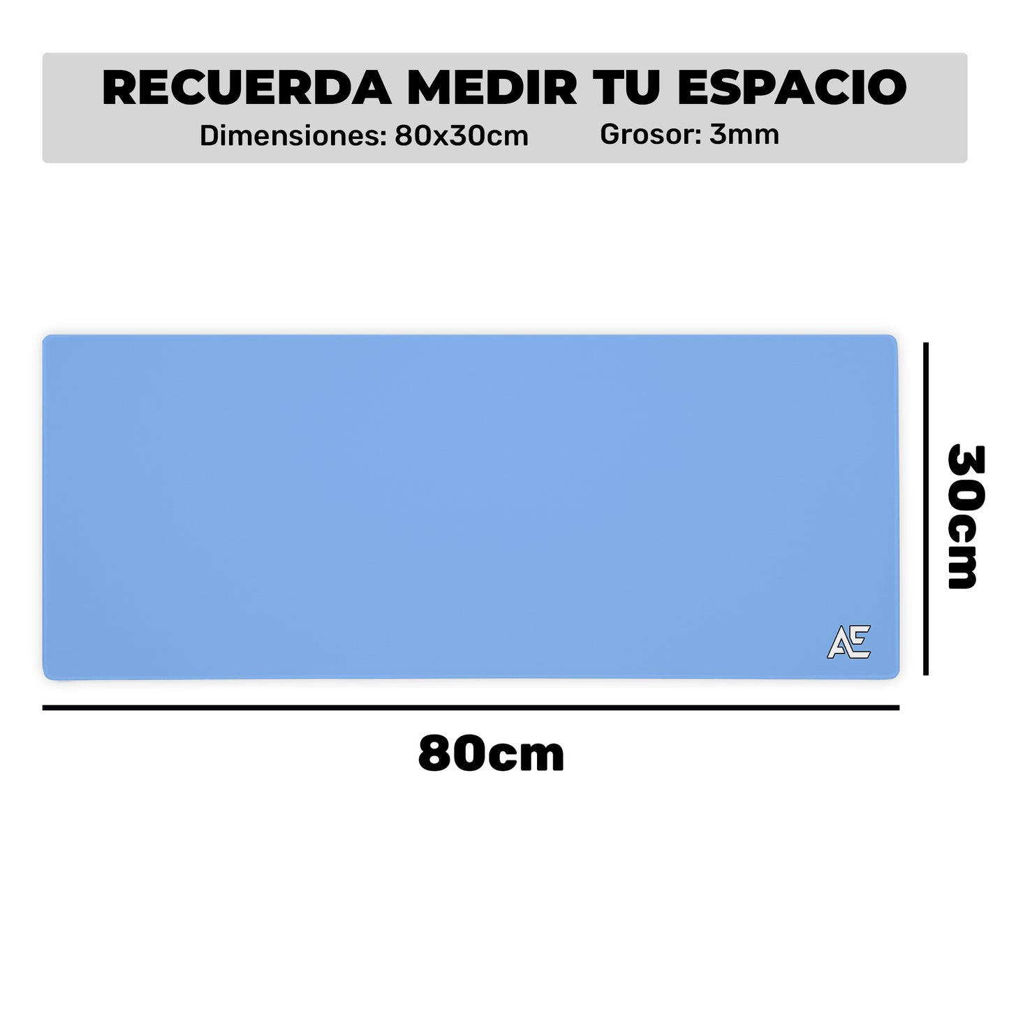Mousepad Azul