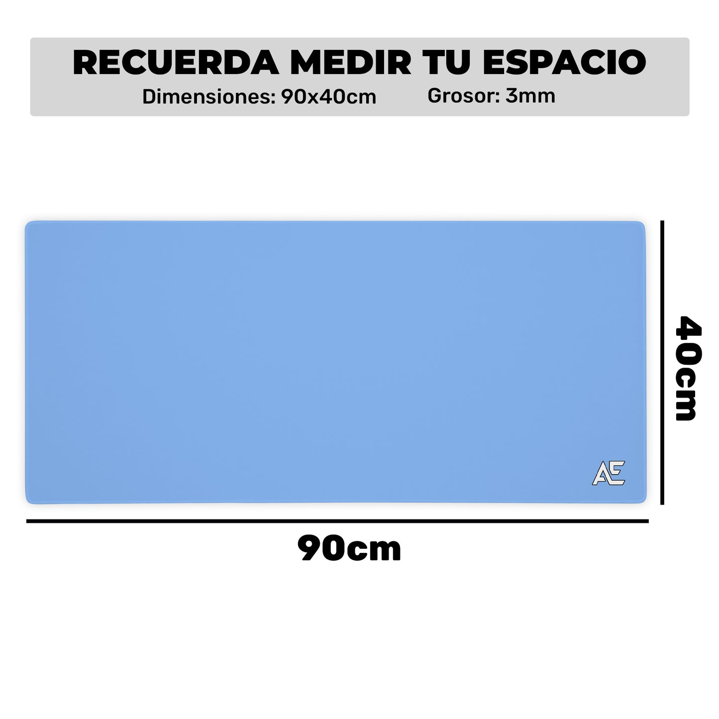 Mousepad Azul