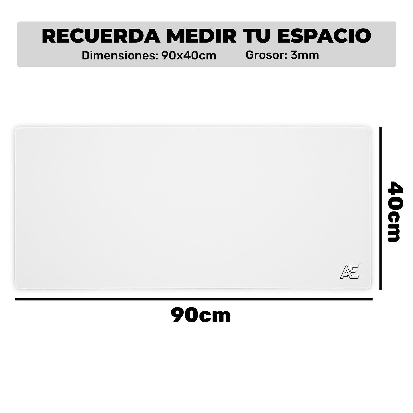 Mousepad Blanco