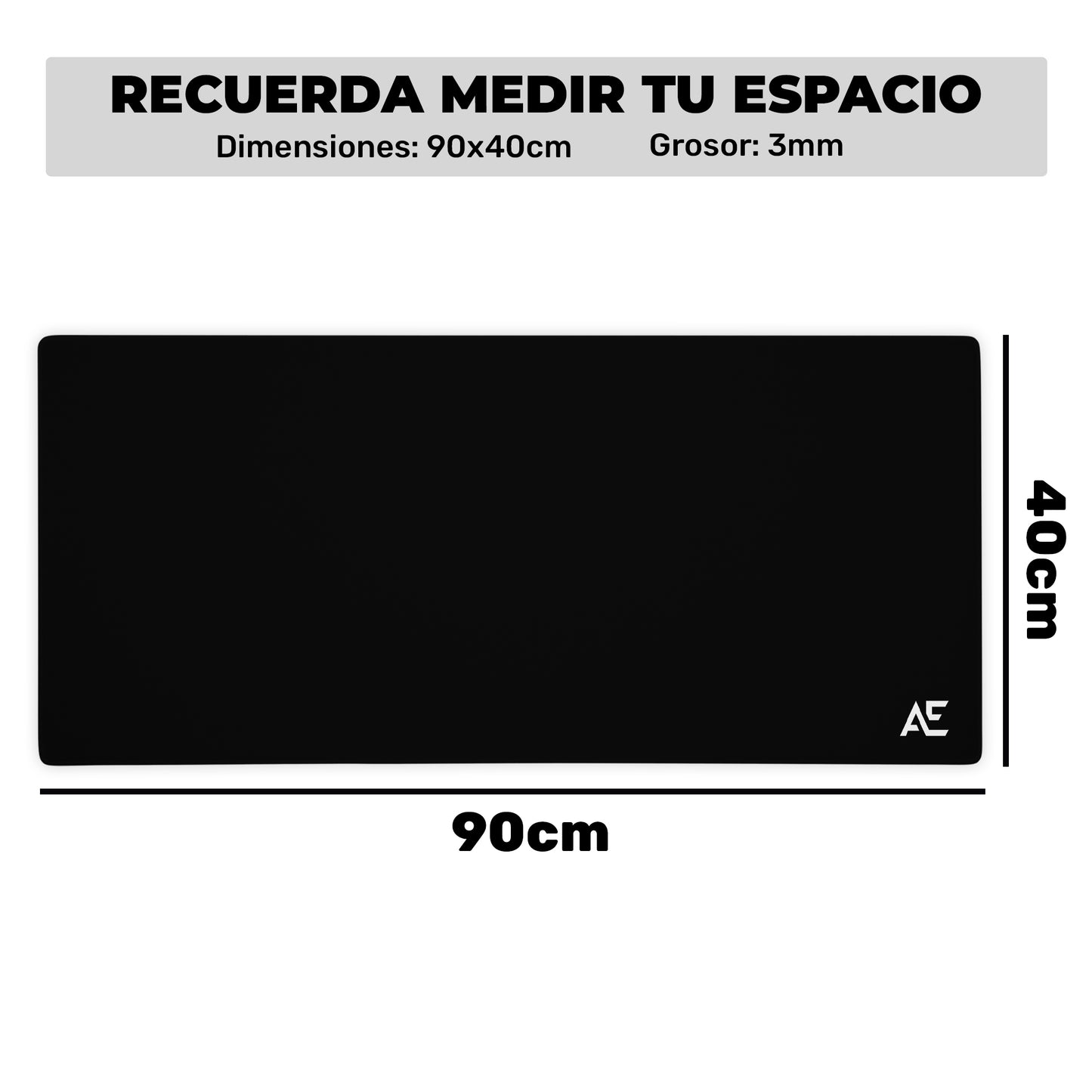 Mousepad Negro