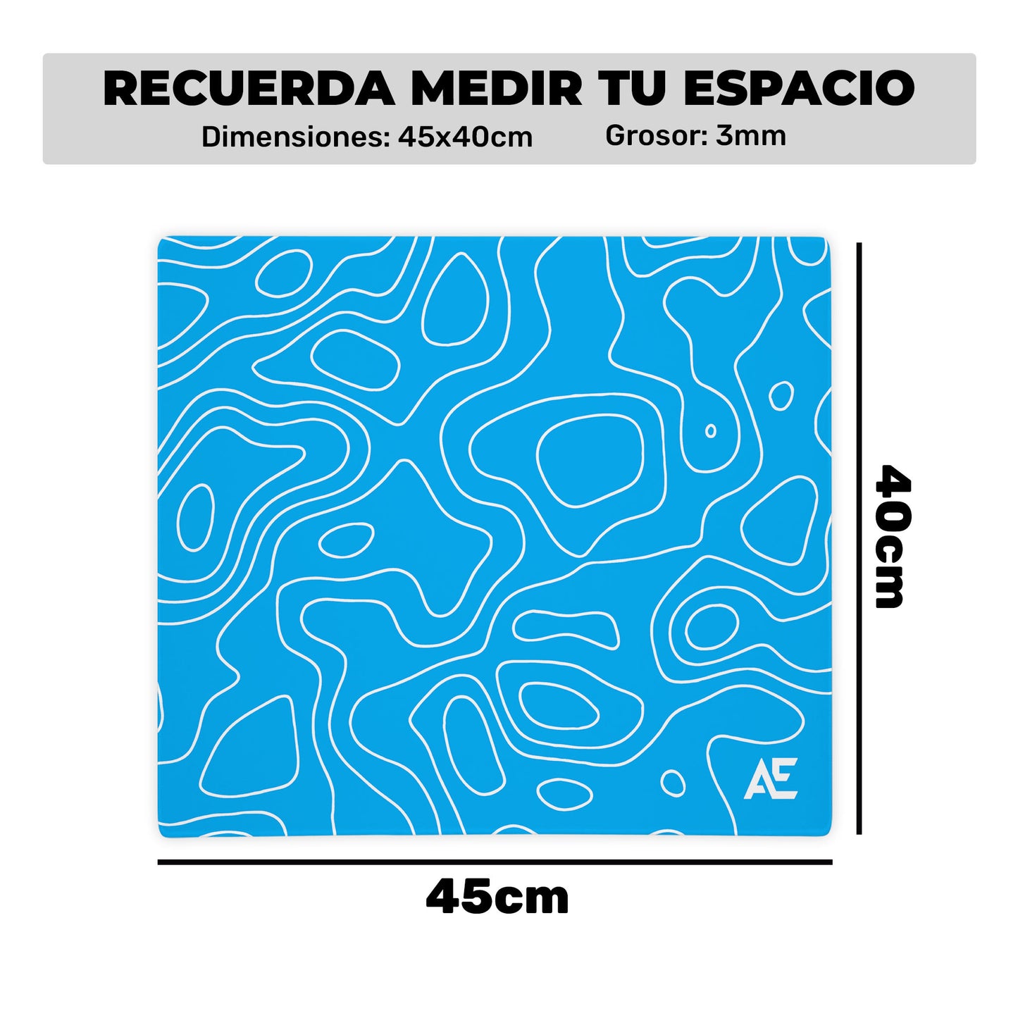 Mousepad Topográfico