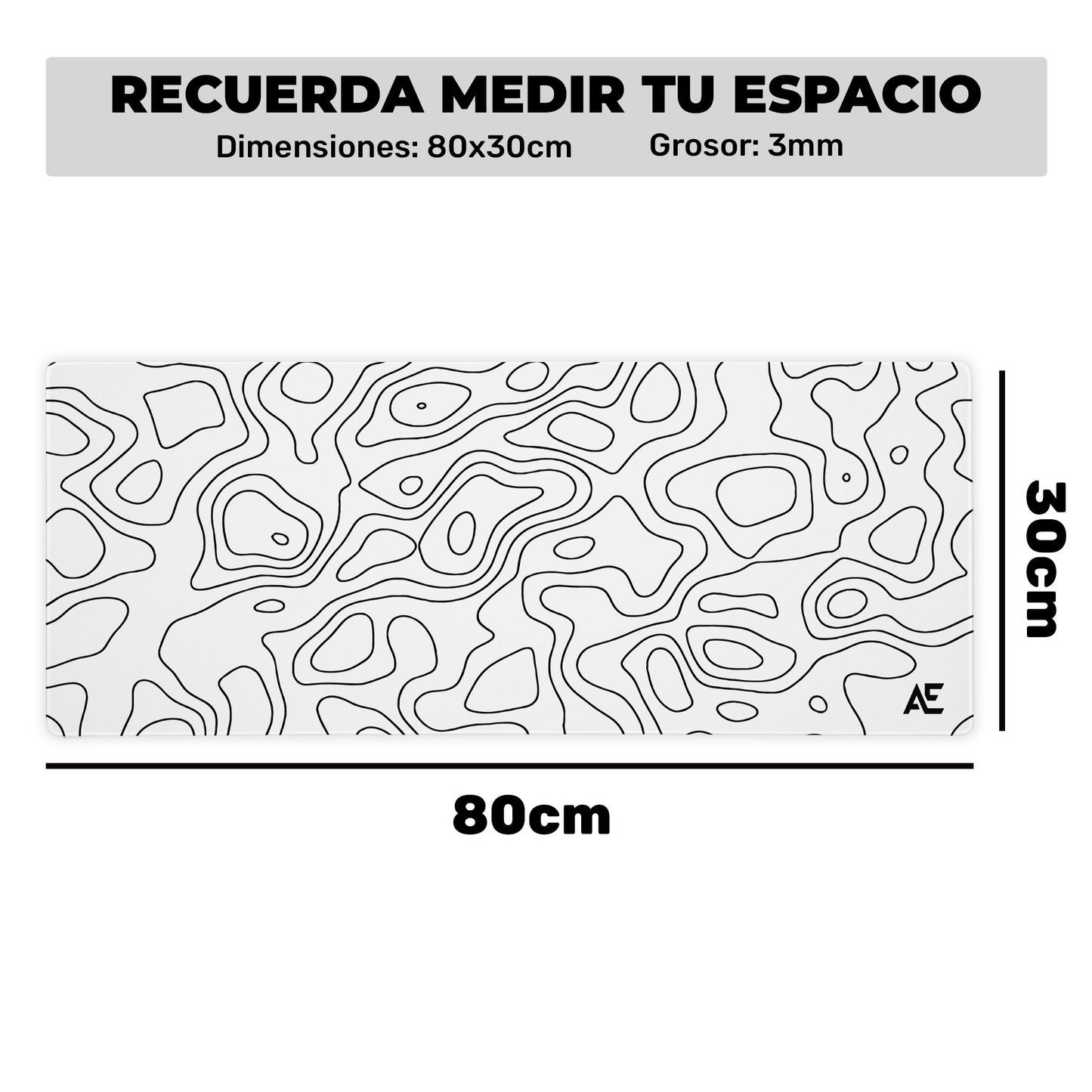 Mousepad Topográfico