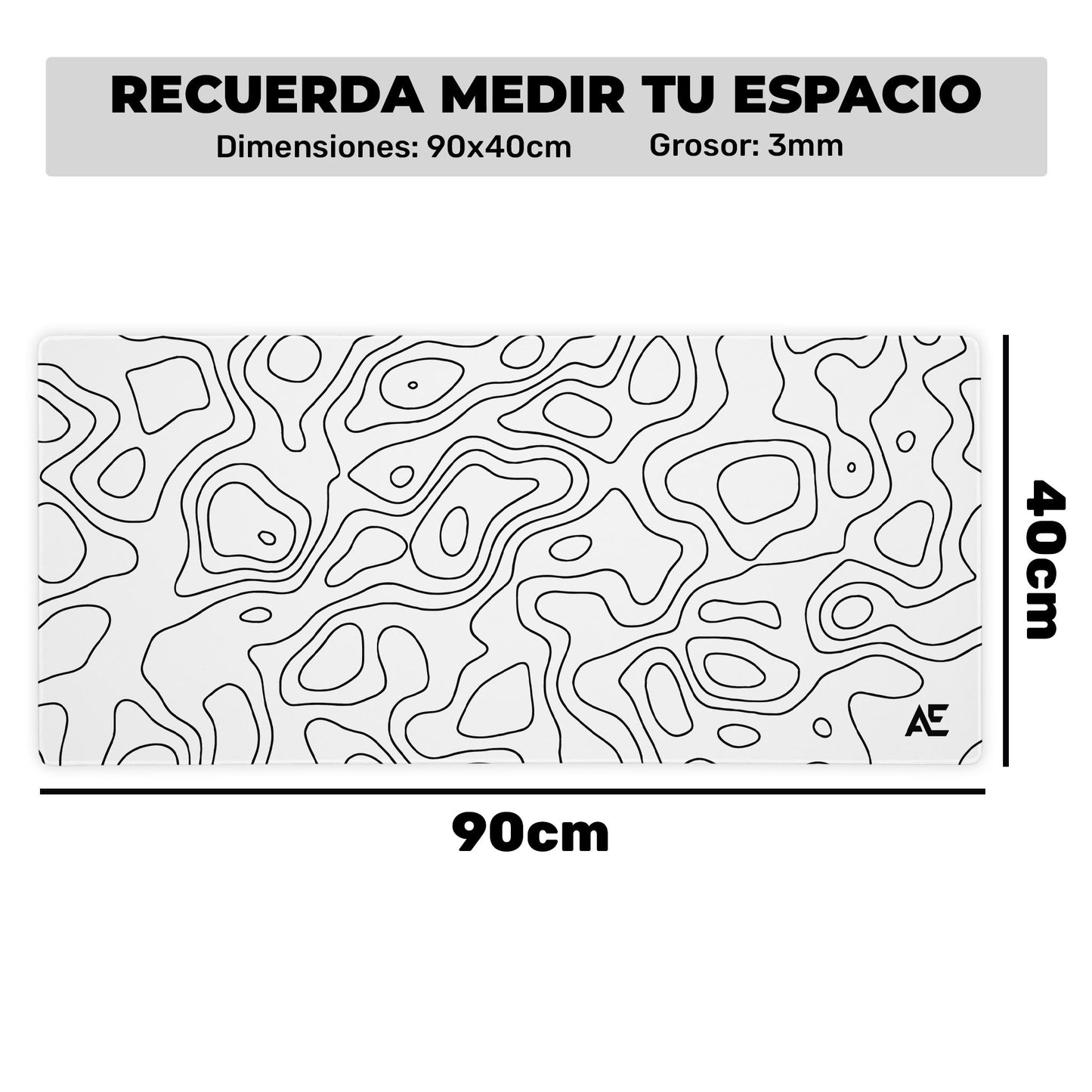 Mousepad Topográfico