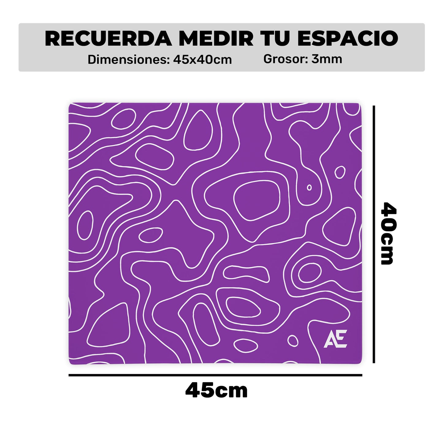 Mousepad Topográfico