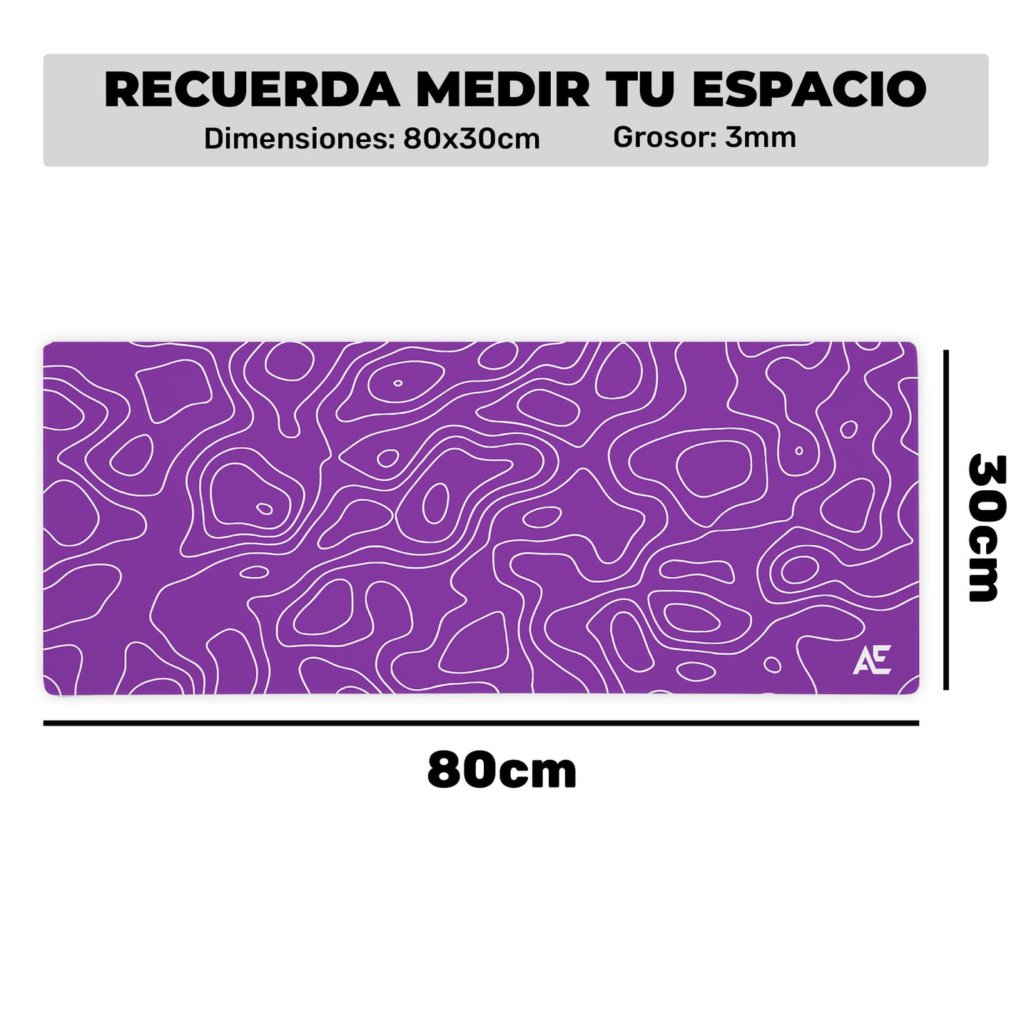 Mousepad Topográfico