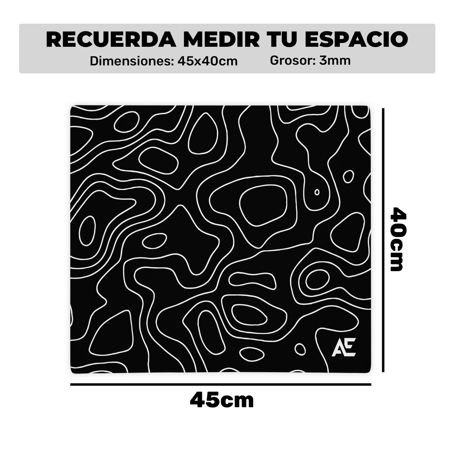 Mousepad Topográfico