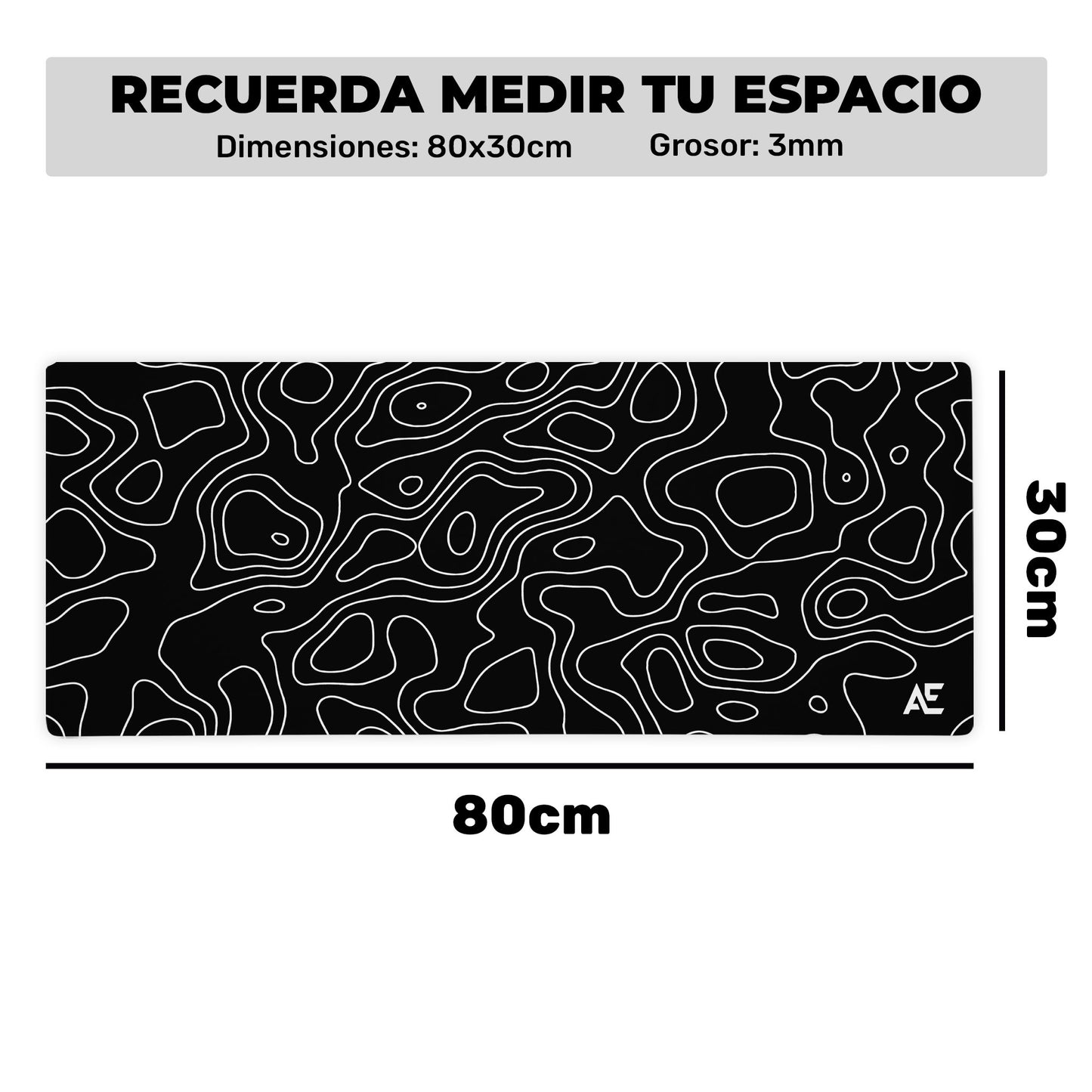 Mousepad Topográfico