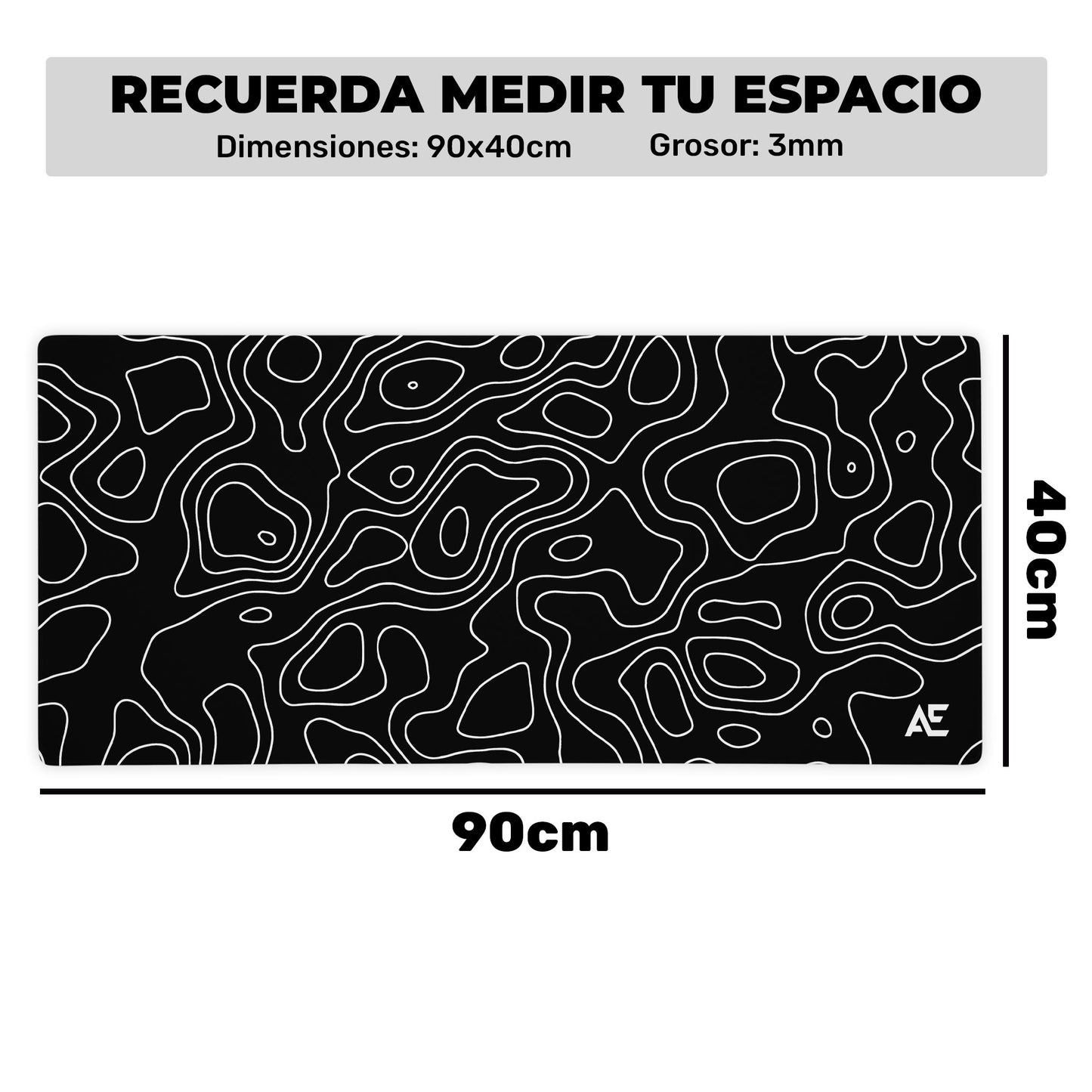 Mousepad Topográfico