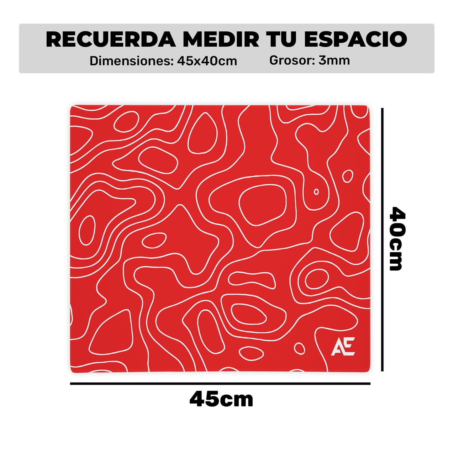 Mousepad Topográfico