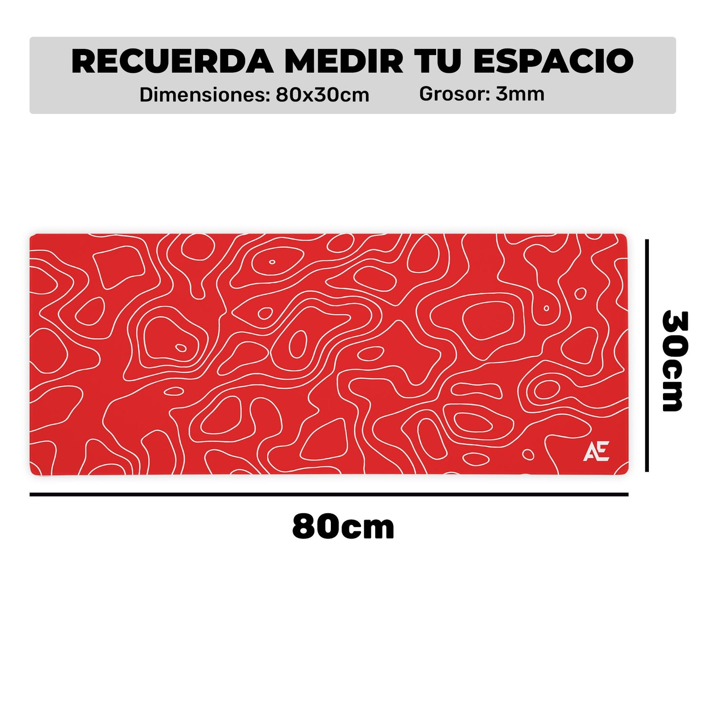 Mousepad Topográfico
