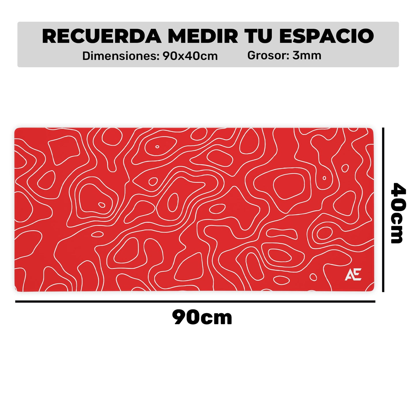 Mousepad Topográfico