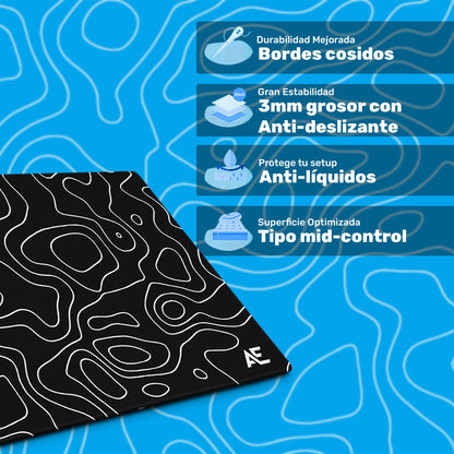 Mousepad Topográfico