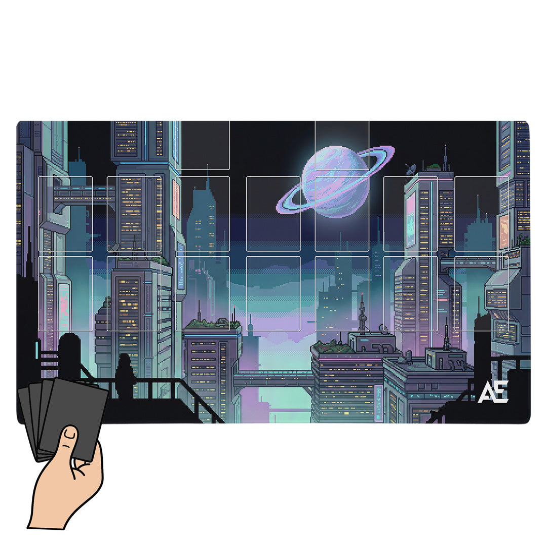 Playmat Neoncore Pixel