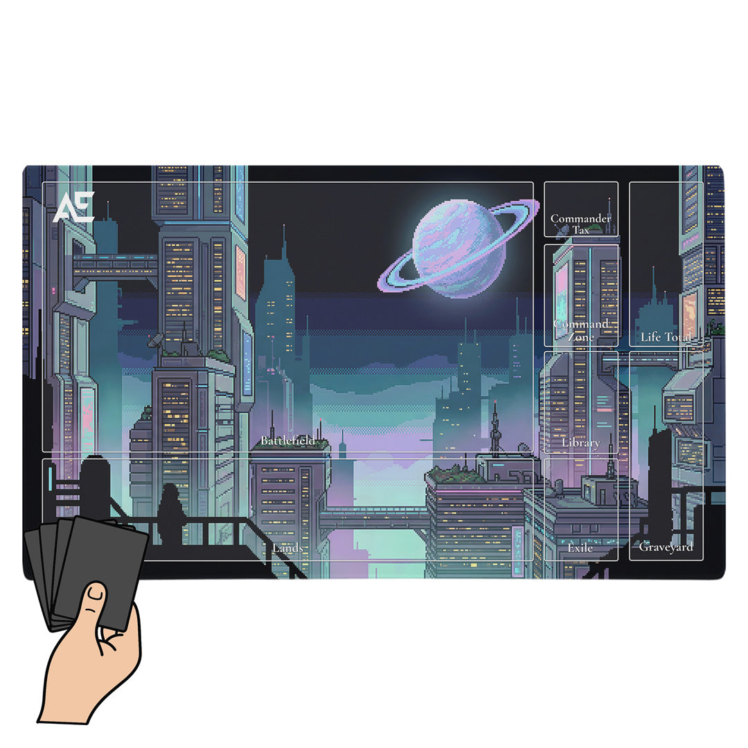 Playmat Neoncore Pixel