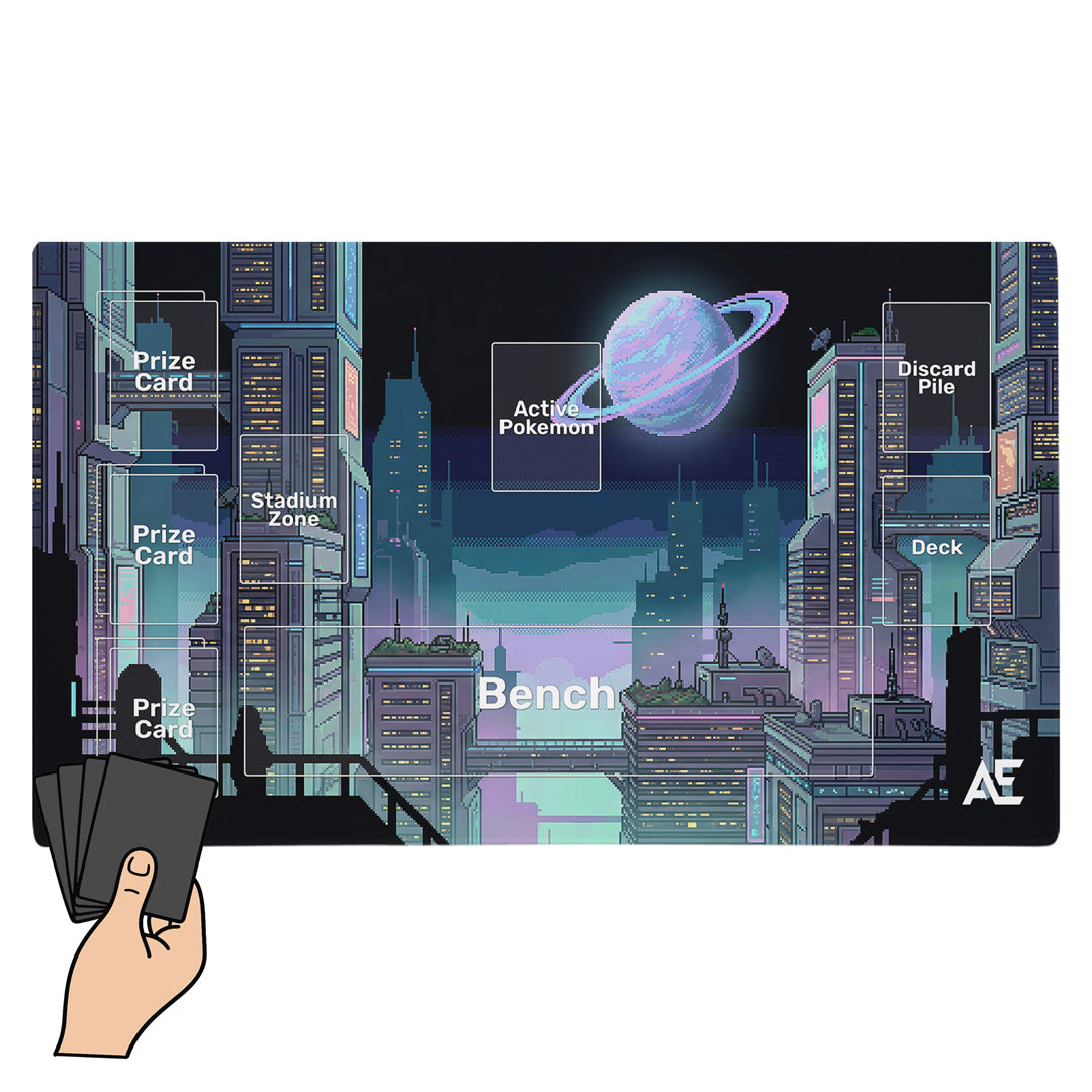 Playmat Neoncore Pixel