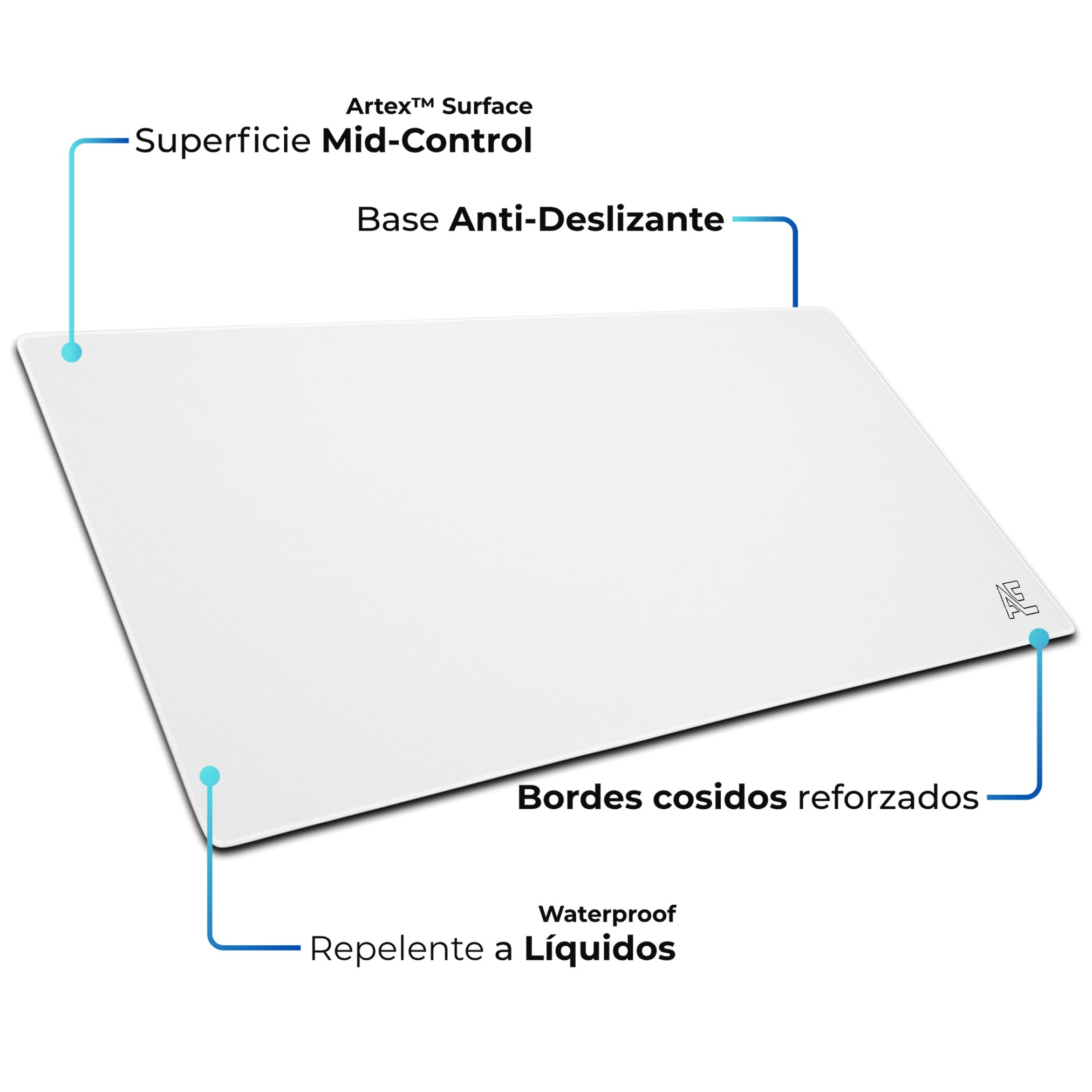 Mousepad Blanco