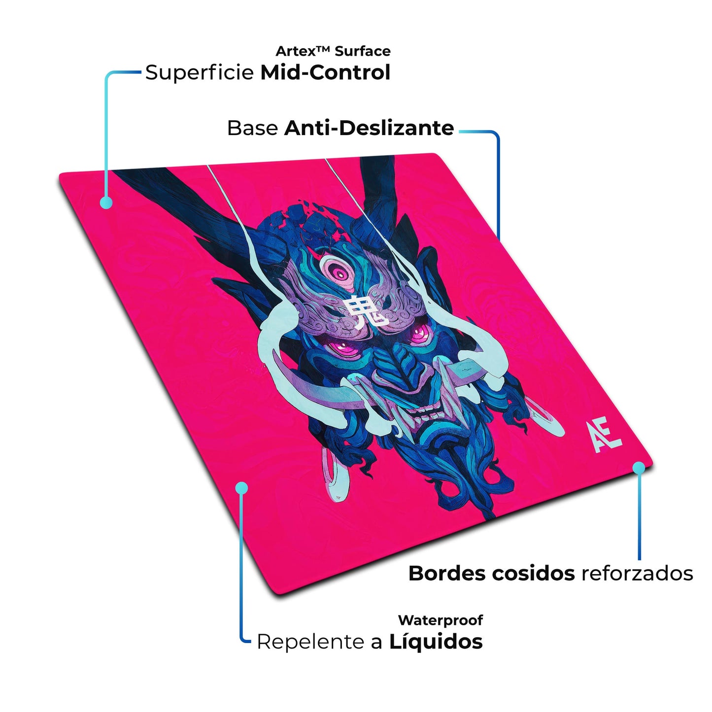 Mousepad Máscara Oni