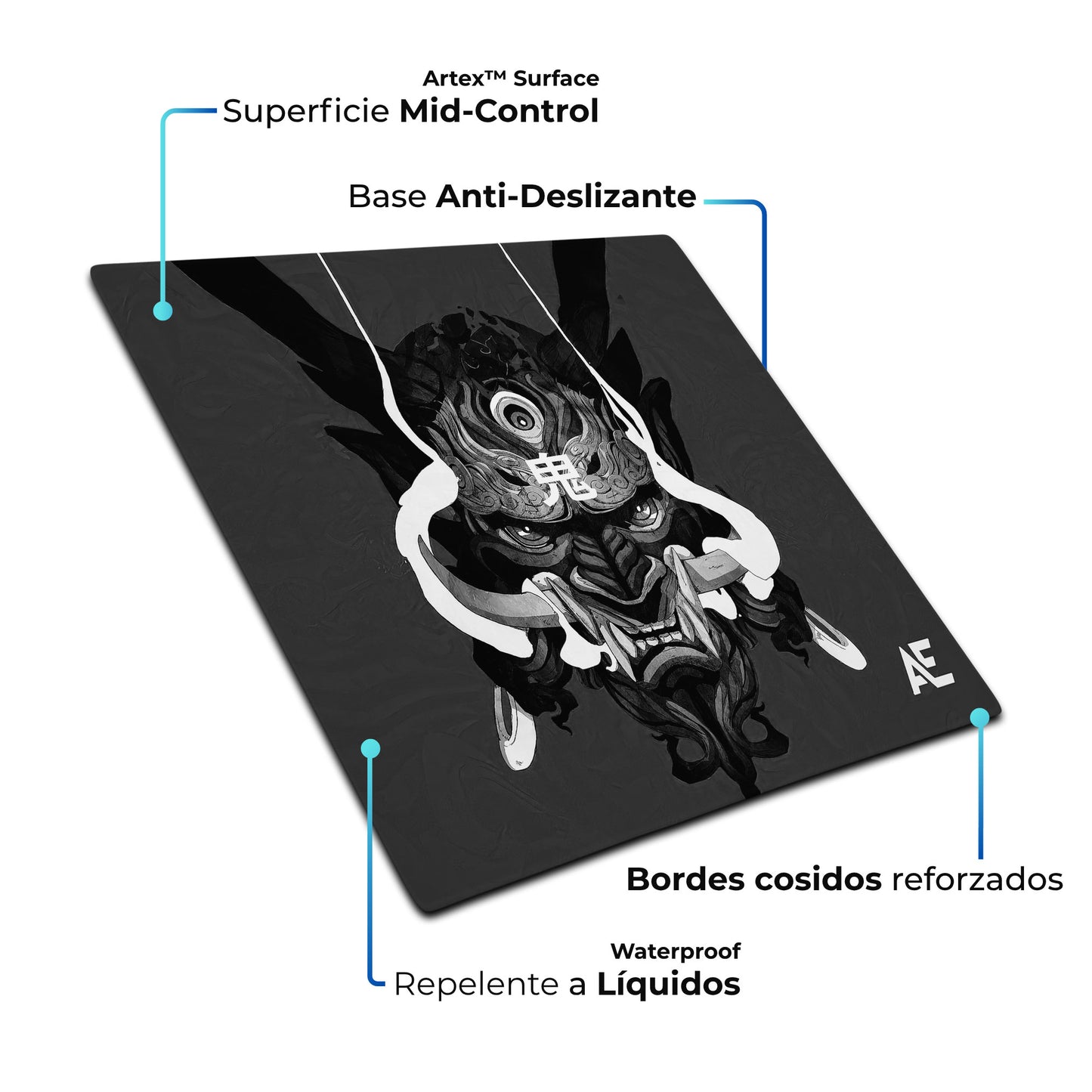Mousepad Máscara Oni