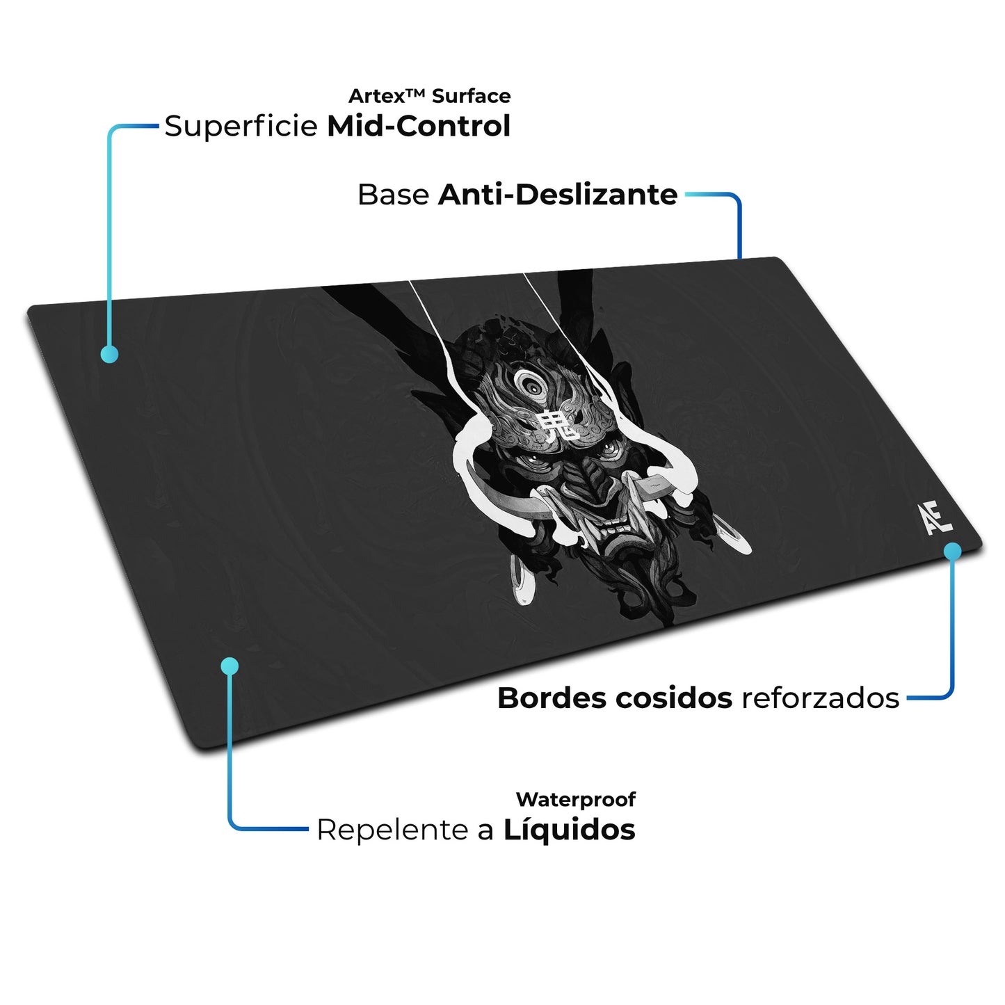 Mousepad Máscara Oni