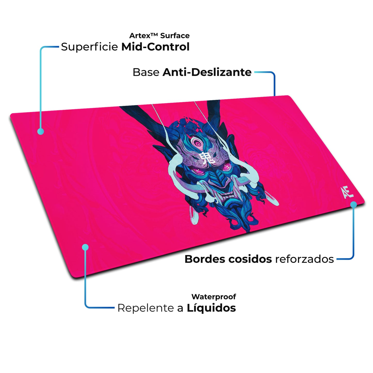 Mousepad Máscara Oni