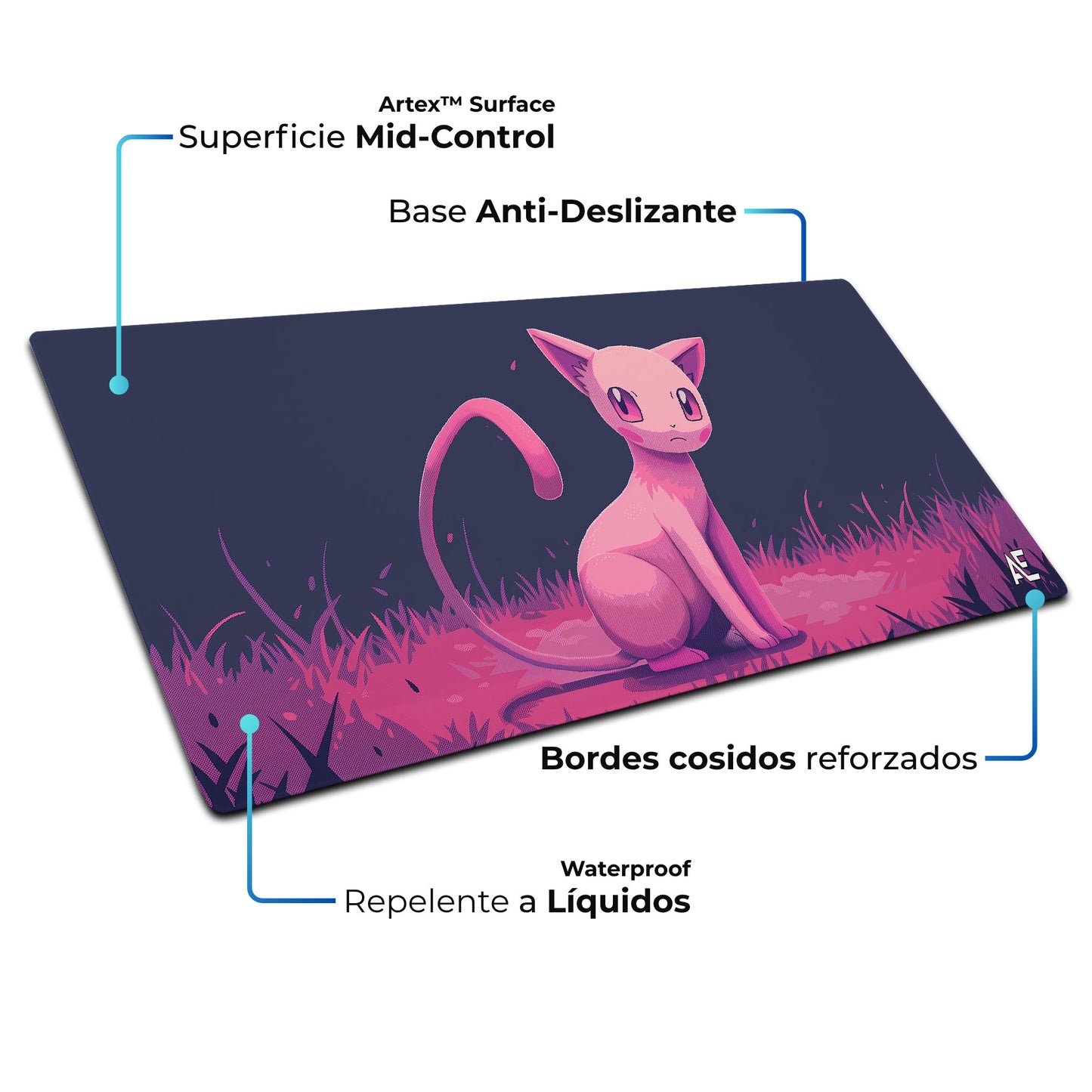 Mousepad Mew Art