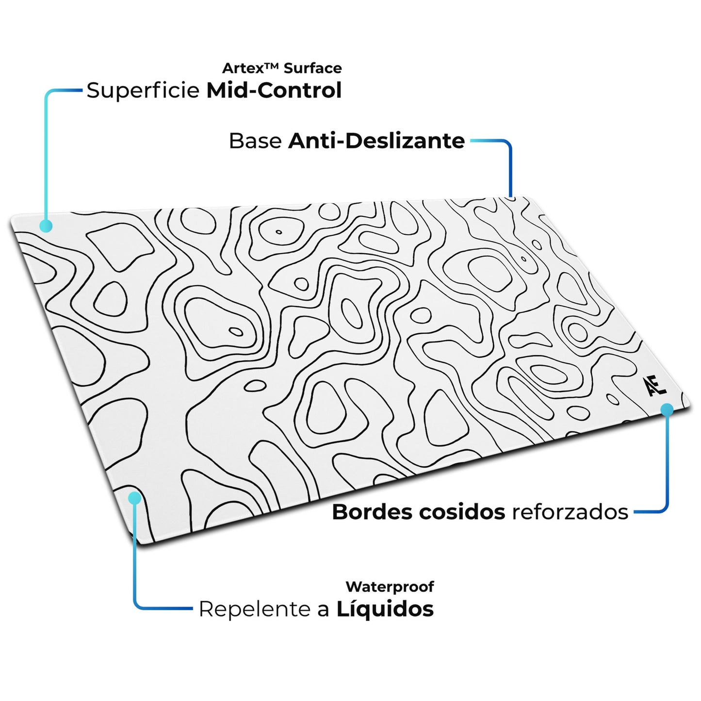 Mousepad Topográfico