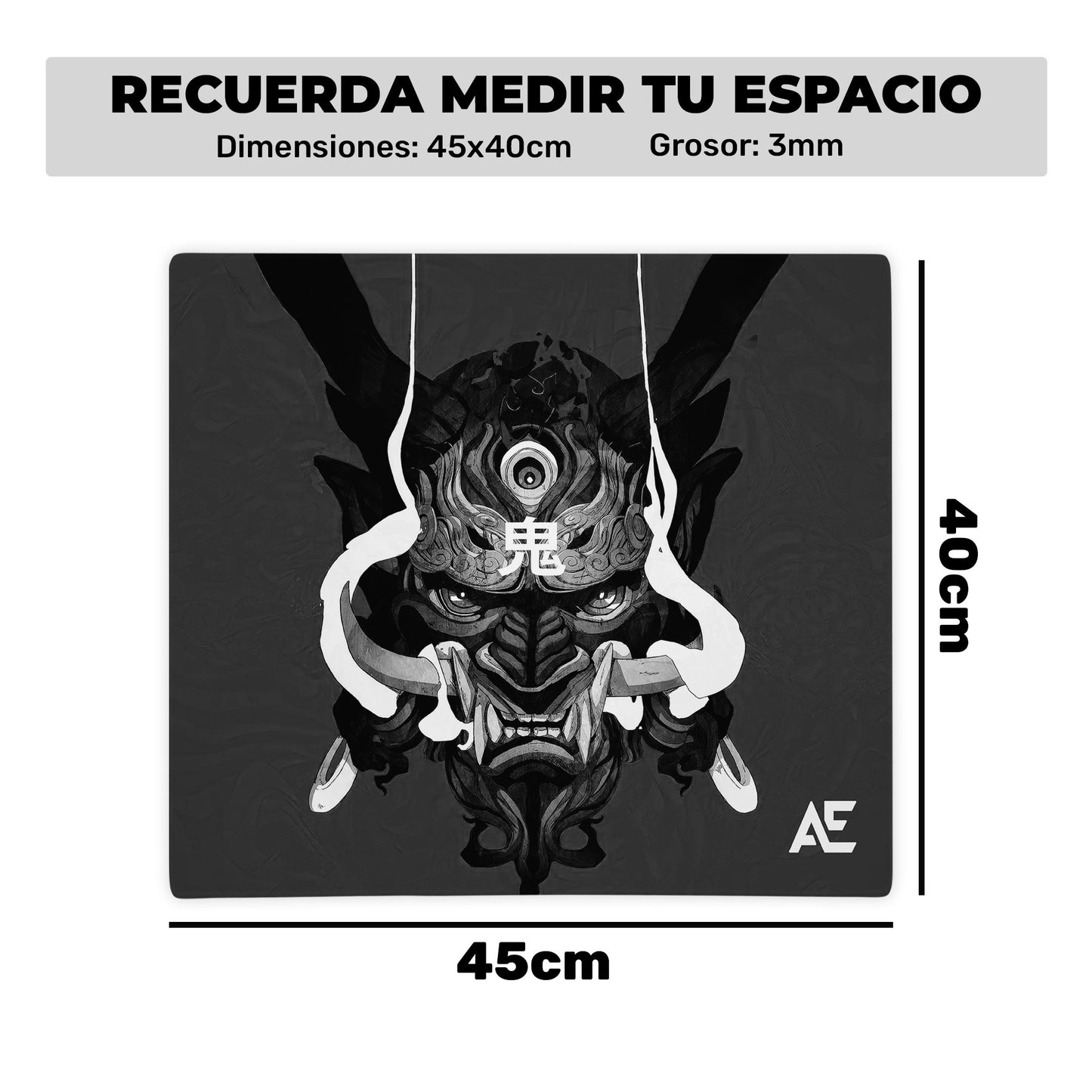 Mousepad Máscara Oni