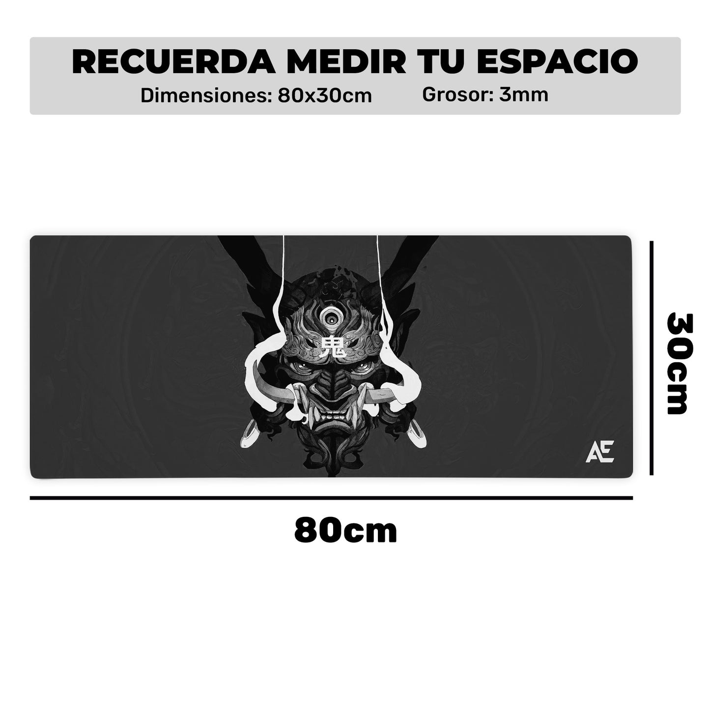 Mousepad Máscara Oni