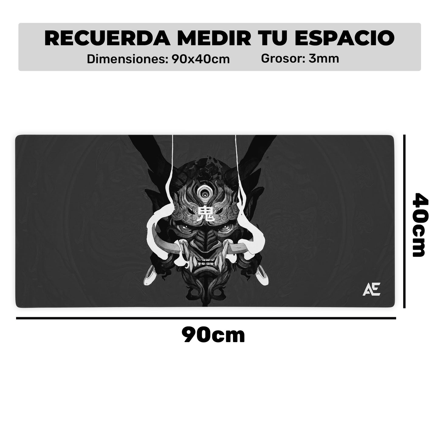 Mousepad Máscara Oni