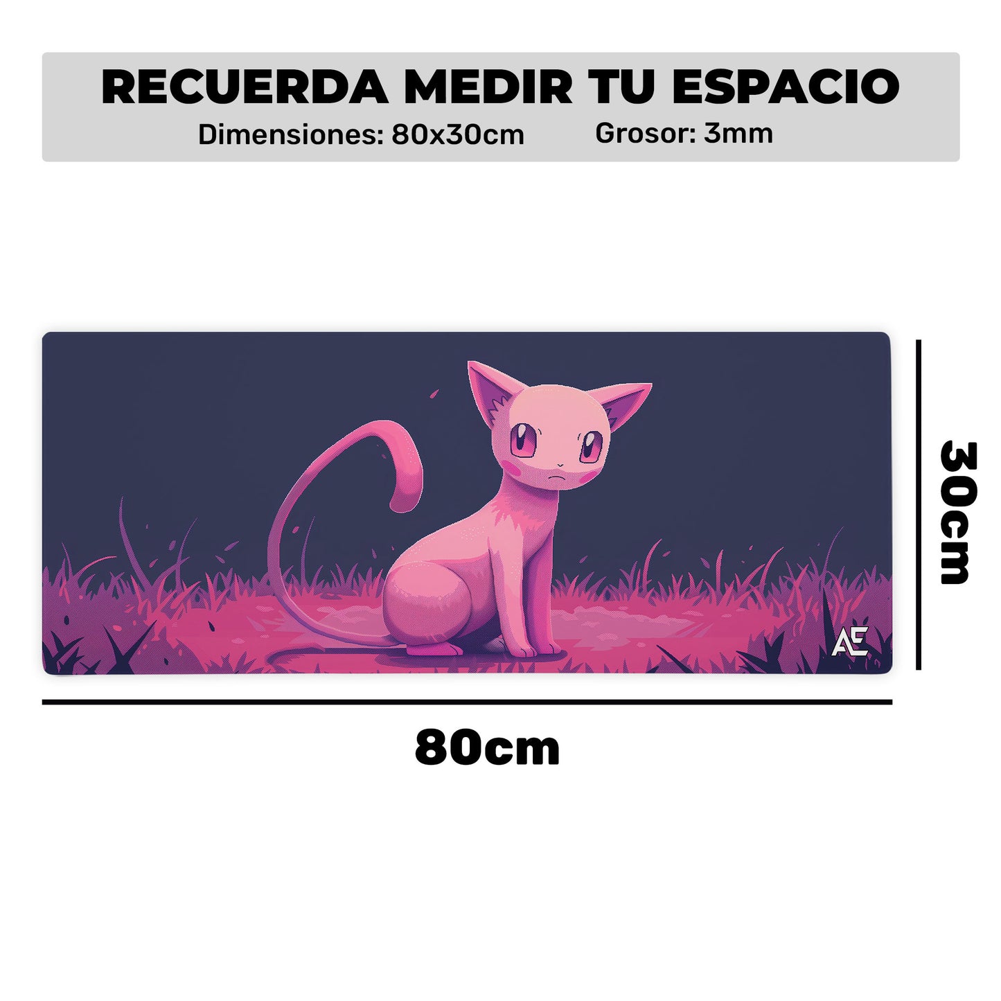Mousepad Mew Art